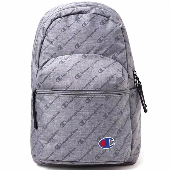 champion supercize grey backpack